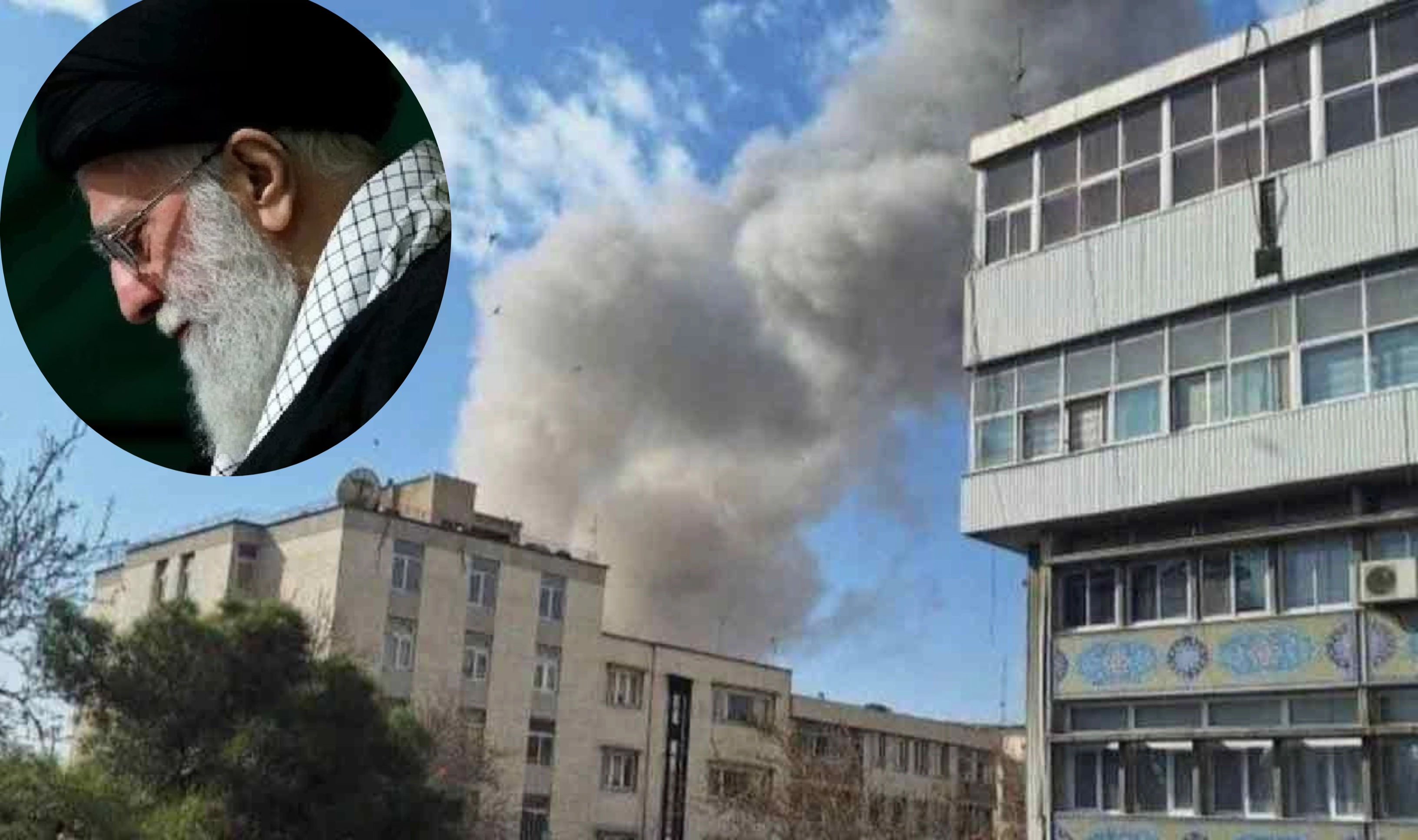 খামেনির কার্যালয়ের কাছে বিস্ফোরণ